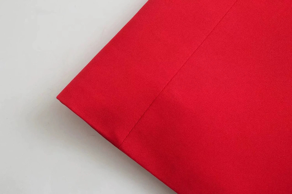 Spring Red Formal Suit Jacket